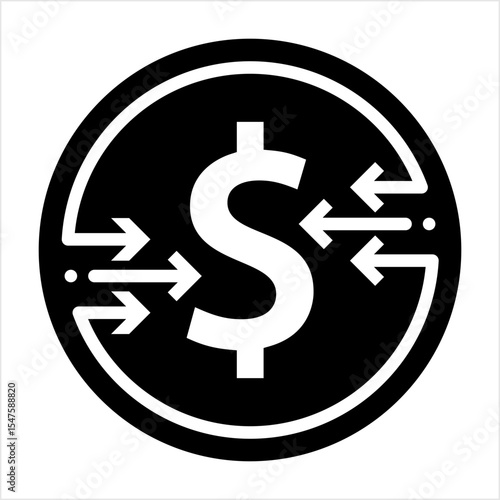 Money Back Dollar Icon M_2412002