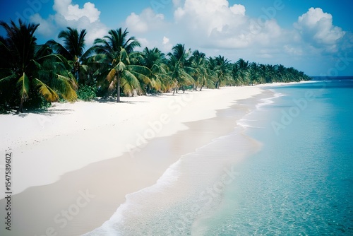 Vacation on a deserted island in the tropics.