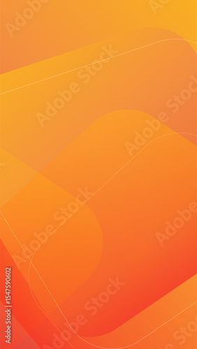 Vibrant abstract orange background with smooth gradients and dynamic shapes.
