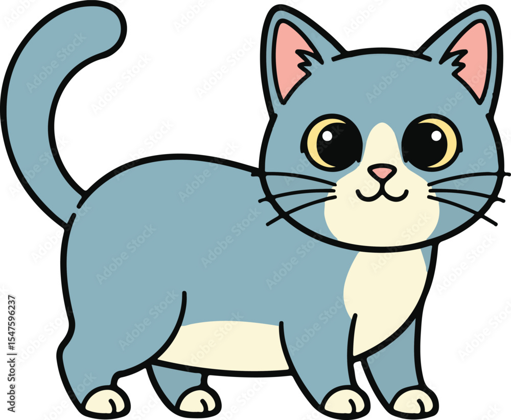 vector illustration of a cat vector illustration of a cat