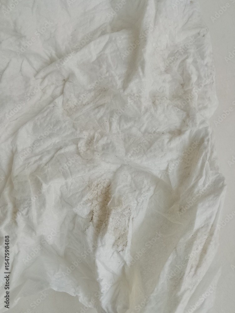 Obraz premium white cotton fabric