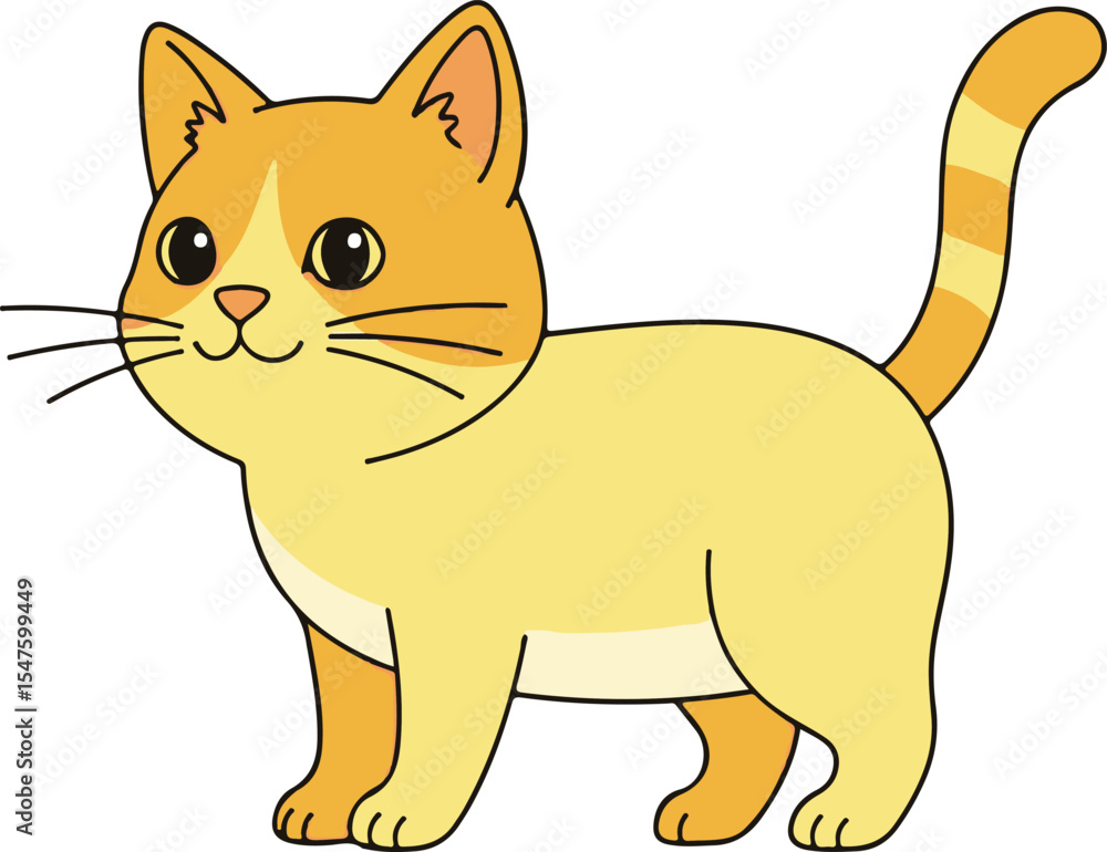 Vector illustration of a cat Vector illustration of a cat