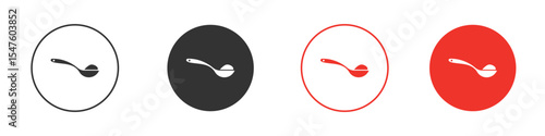 Teaspoon icon design, logo, app, UI. Vector illustration, EPS