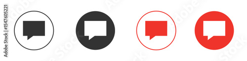 Text message icon design, logo, app, UI. Vector illustration, EPS