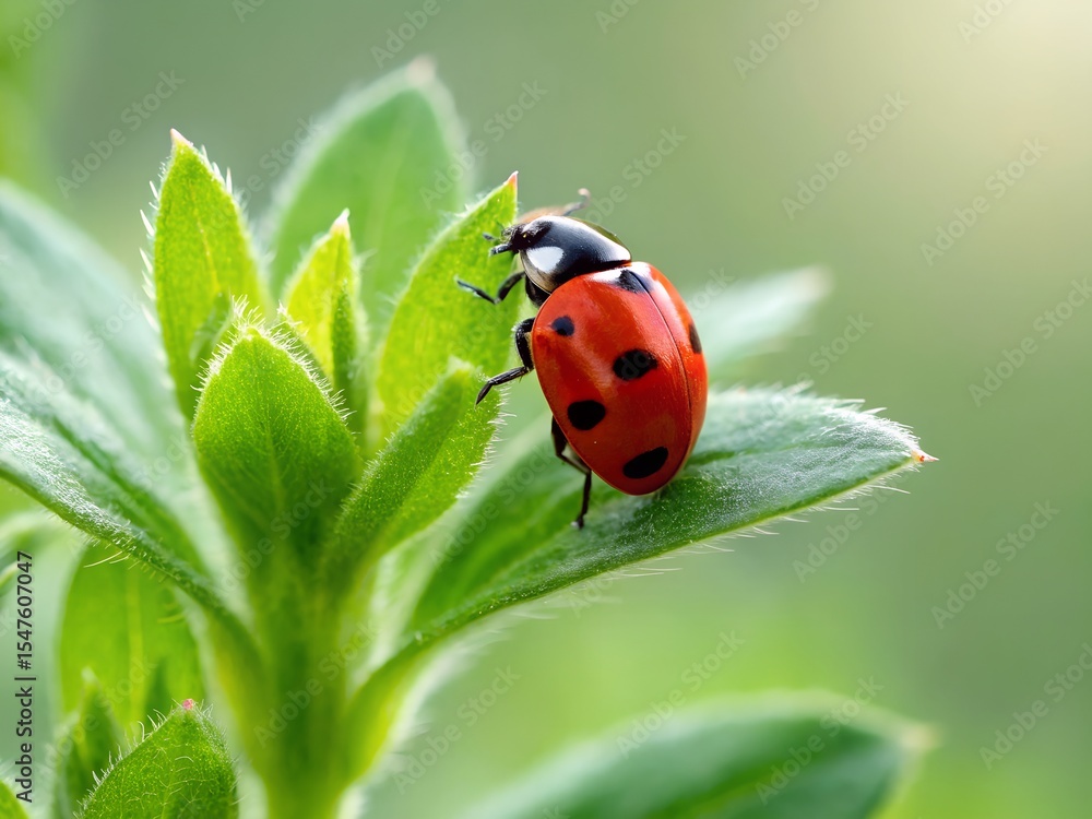 ladybug on a blade of grass ladybug on a blade of grass