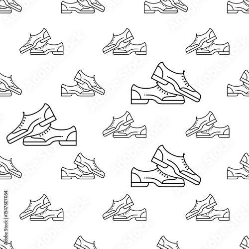 Shoe Icon Seamless Pattern M_2201001