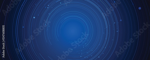 Abstract round frame circuit technology concept background