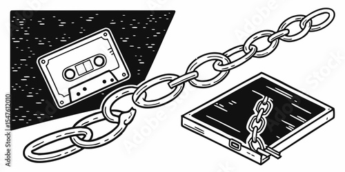 Emblem of Release – Chain Breaking Illustration