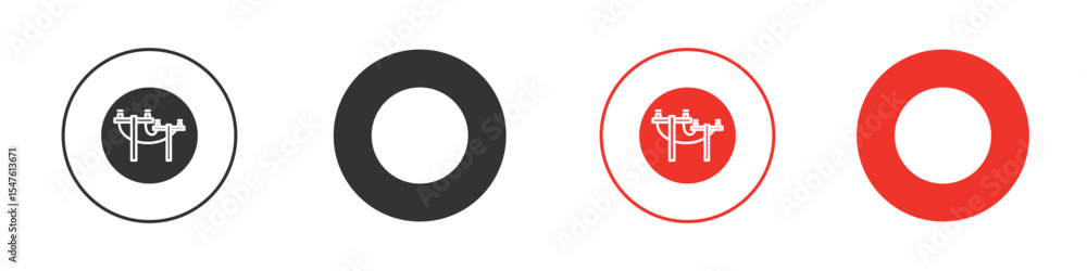 Utility pole icon design, logo, app, UI. Vector illustration, EPS Utility pole icon design, logo, app, UI. Vector illustration, EPS