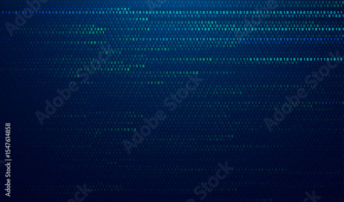 Abstract big data code representation. Modern high-tech data background. Graphic concept for your design