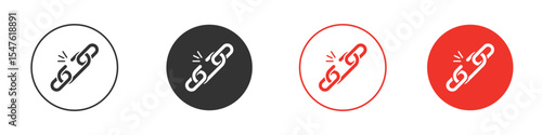 Weakness icon design, logo, app, UI. Vector illustration, EPS