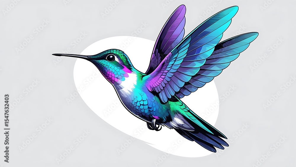 Obraz premium Colorful Vivid New Tattoo Design