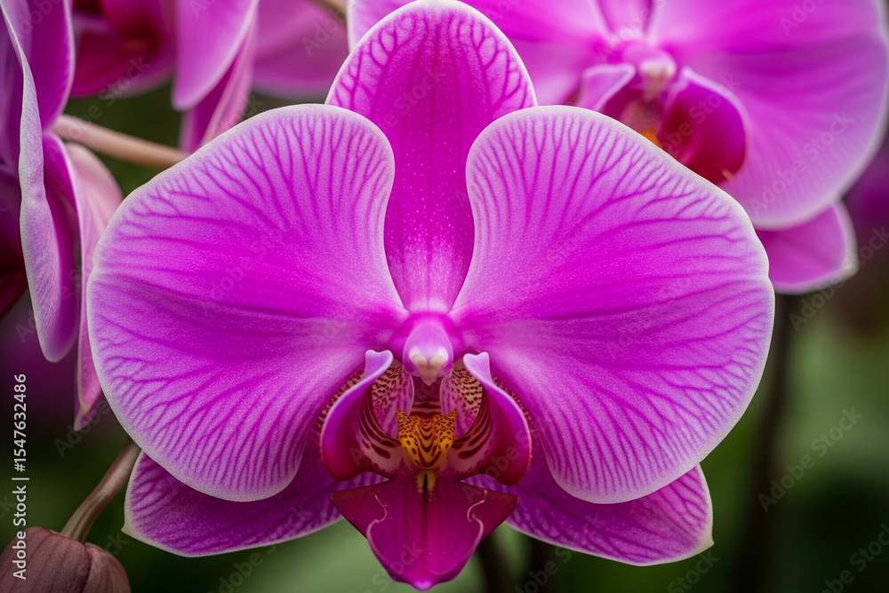 Fototapeta premium purple orchid flower