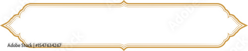 Gold Premium Label. Golden Name Plate Element