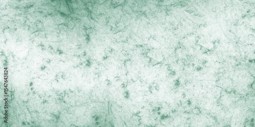 Abstract ice frost natural background with hoarfrost crystals Snow Background Or Texture .GREEN color paper texture pattern abstract background .created in digital painting style, space for text .