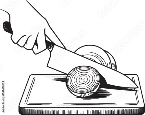 chopping board silhouette line art design illustration stock photos premium quality