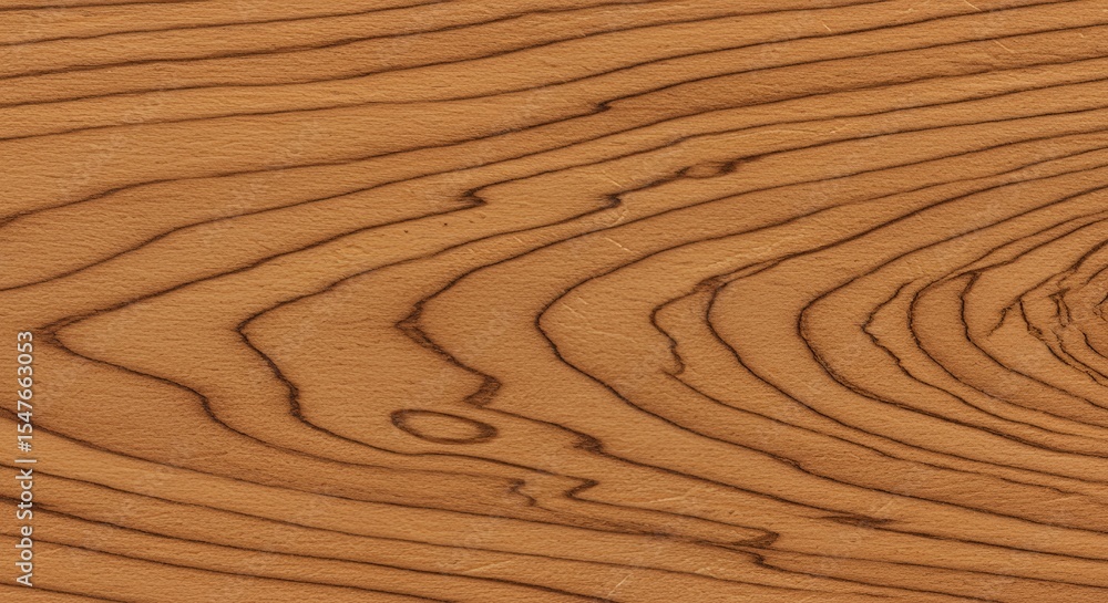 Naklejka premium Exquisite Close-Up of Light Brown Wood Grain with Intricate Curving Patterns