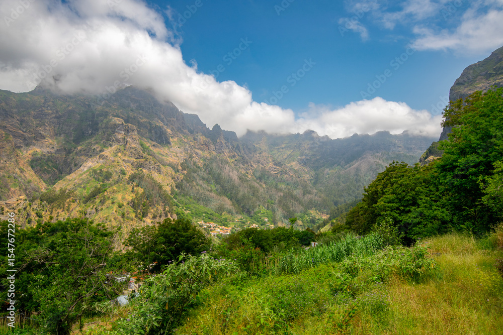 Obraz premium Pens of the Nuns - Curral das Freiras in Madeira