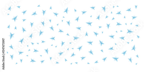 Scattered triangular elements design pattern