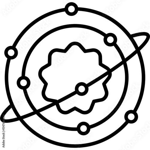Solar System Icon