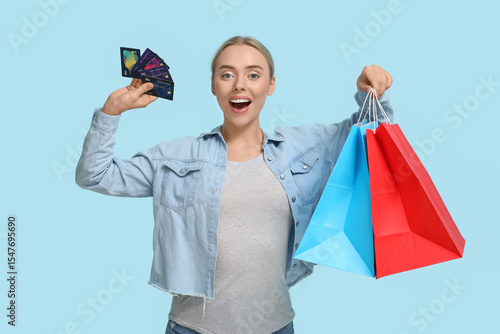 Pretty young woman with cre...