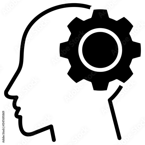 solution architecture glyph icon