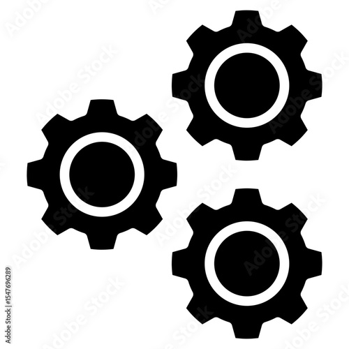 automation architecture glyph icon
