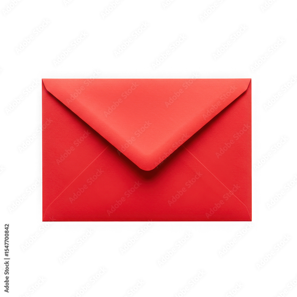 Red envelope isolated on transparent background Red envelope isolated on transparent background