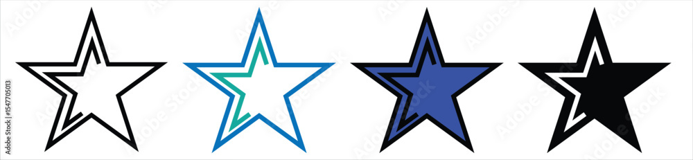 Star Rating Icons – Review and Feedback Symbol Set Star Rating Icons – Review and Feedback Symbol Set