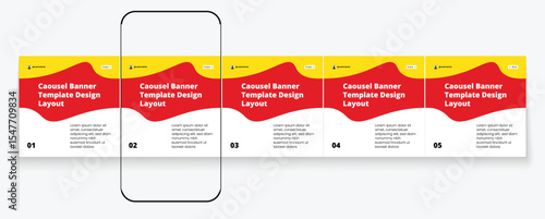 LinkedIn carousel post, social media Instagram carousel post, modern and editable business carousel template design
