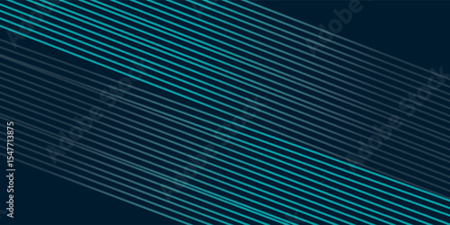 Digital technology speed connect blue green background, cyber nano information, abstract communication, innovation future tech data, internet network connection, Ai big data, line dot illustration