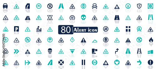 Warning and Alert Icons Bundle.