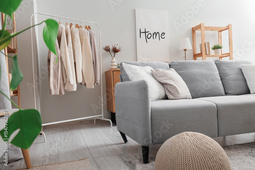 Interior of living room wit...