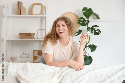 Smiling young woman with ai...