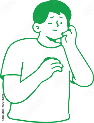  Boy Covering Ears – Loud, Noise, Annoyed, Emotion, Disturbance, Child Reaction