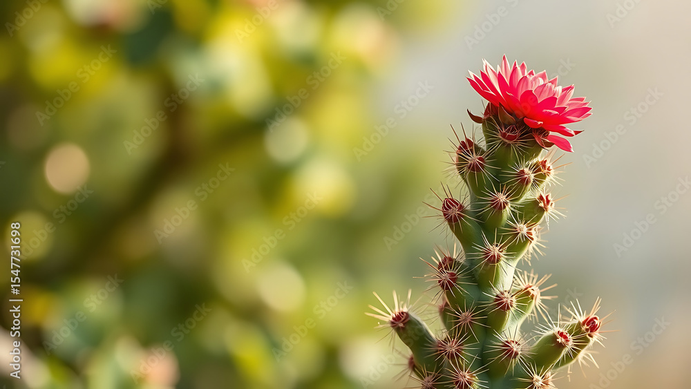 Wood block print illustration of cactus flower plant red vertical Wood block print illustration of cactus flower plant red vertical