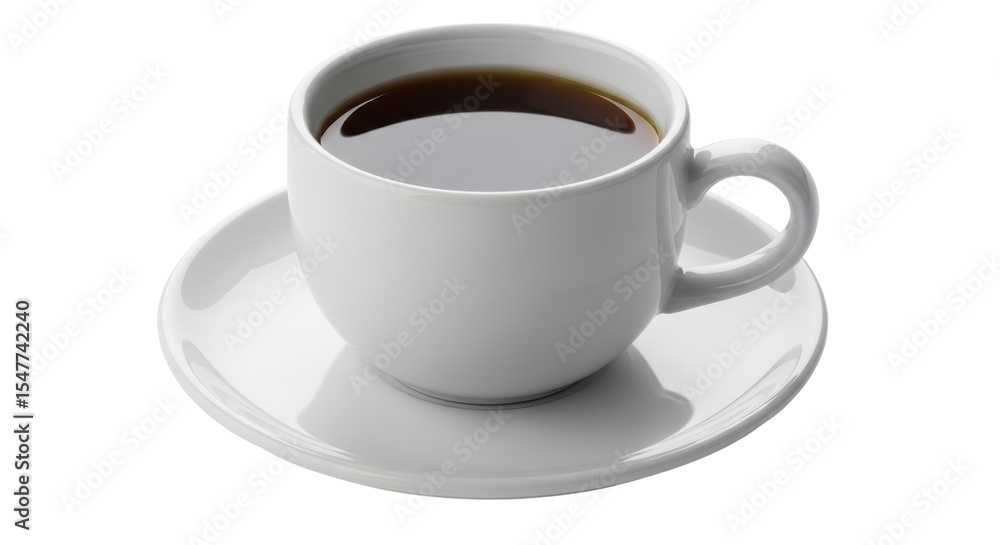 Isolated Cup of Coffee Isolated Cup of Coffee