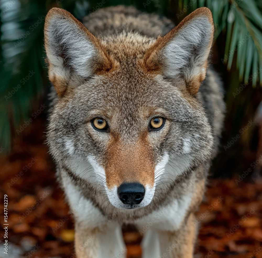 Obraz premium red wolf