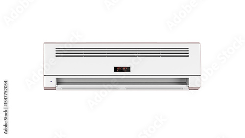 air conditioner on transparent background.