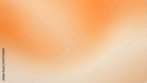 Smooth Warm Orange Gradient Backdrop for Posters, Banners, or Digital Art Projects AI