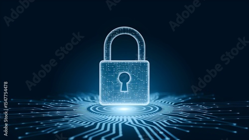 Wallpaper Mural Digital Padlock Security, Data Protection, Cybersecurity, Internet Safety, Lock, Secure, Abstract Torontodigital.ca