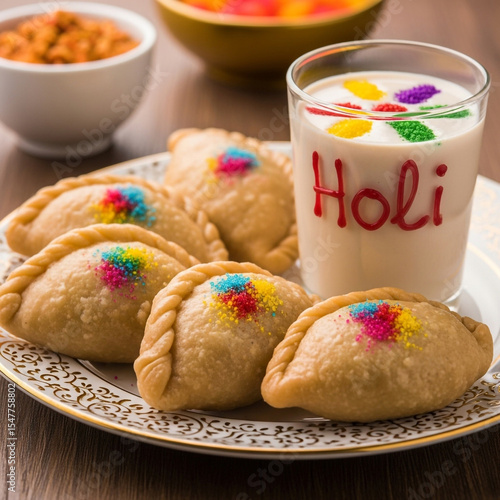 Holi Festival Gujiya Sweets...