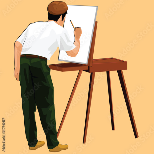 A man in a cool suit