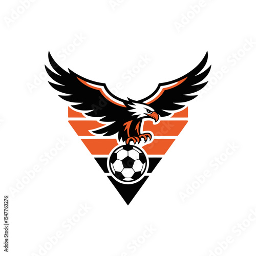 Eagle soccer logo