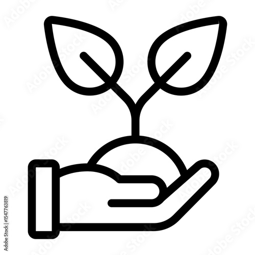 Icon of Plant in Hand
