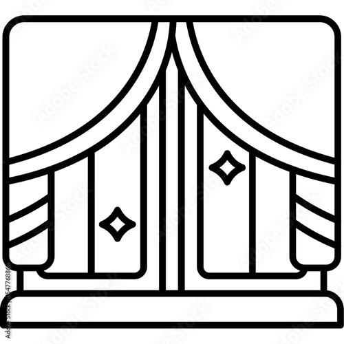Curtains Icon