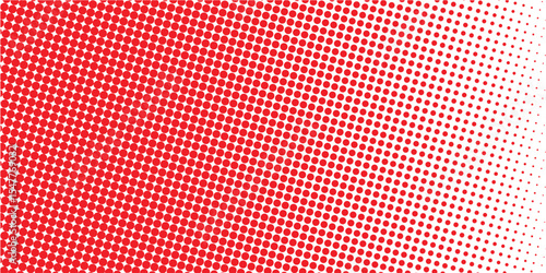 abstract simple big to small red dot pattern can be used background vector modern