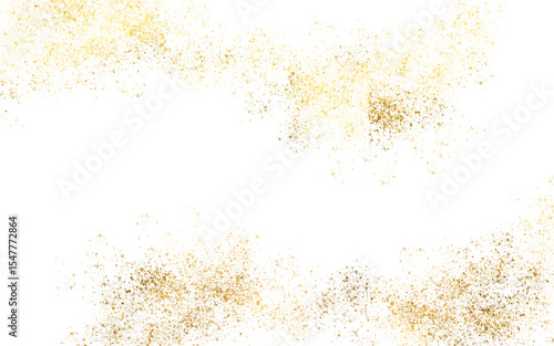 Shiny gold shimmer. Pieces flakes of golden flakes shimmer, gold foil on transparent background. Shiny gold Abstract png design element. Premium design,wedding,vip cover template,grand opening,flyer.