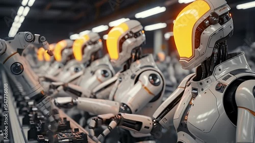 産業の進化を象徴するヒューマノイドロボット