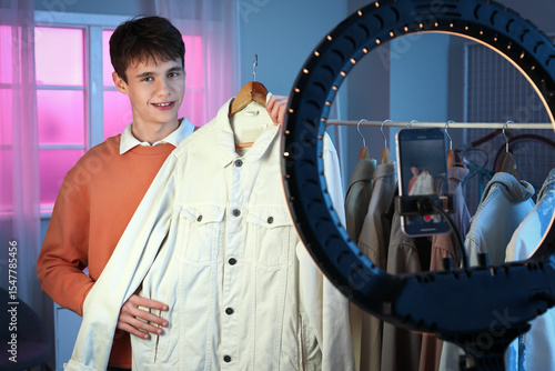 Teenage boy fashion influen...
